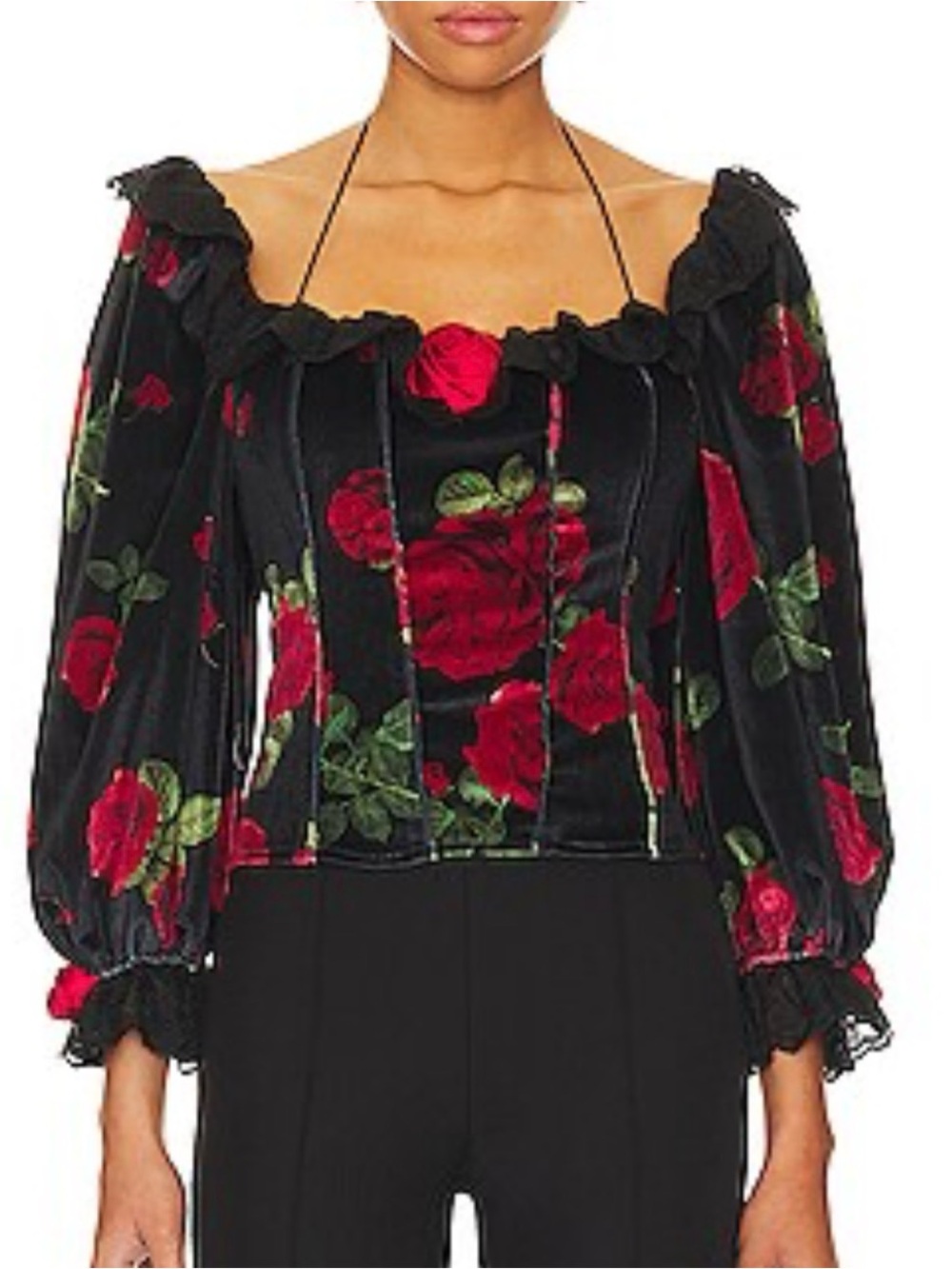 NWT For Love & Lemons Yara top XS $198